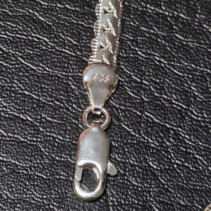 Сребърен синджир и гривна 925