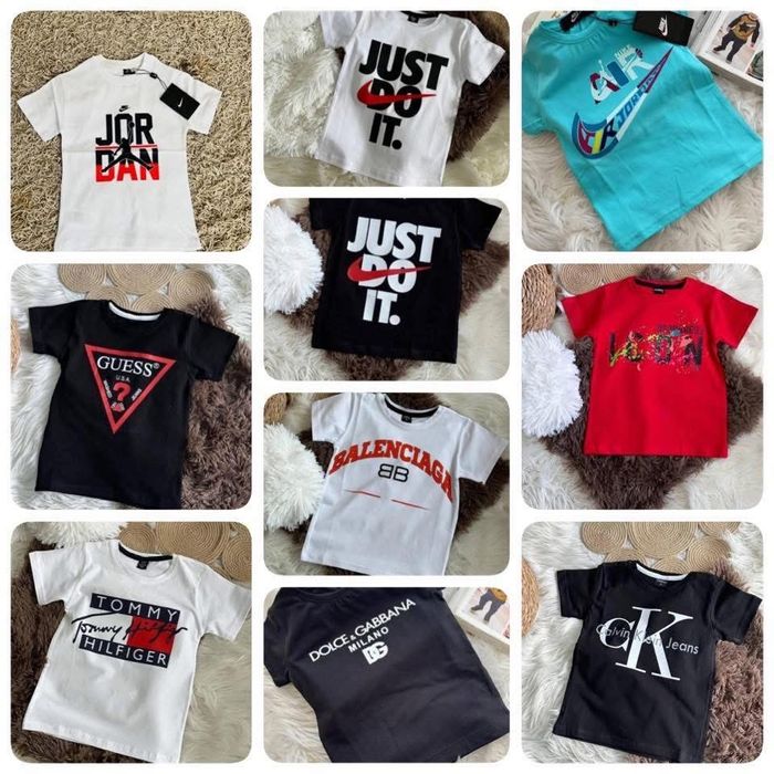 Детски маркови тениски 98-152см
