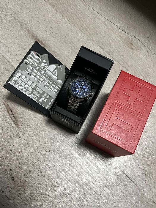 Ceas Tissot PRC 200 Bleu Dial Cronometer