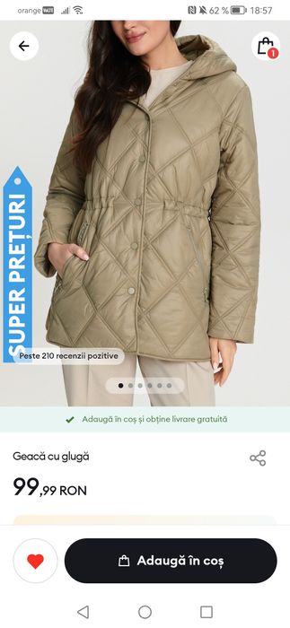 Geaca de toamna merge la m