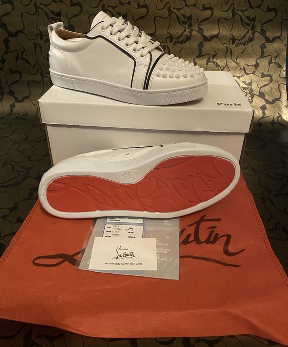 Adidași Christian Louboutin Low – FULL BOX – NOI