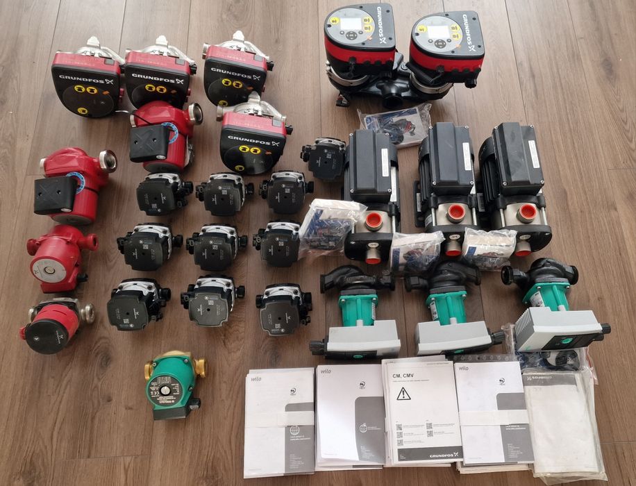 Vând pompe recirculare Grundfos/Wilo