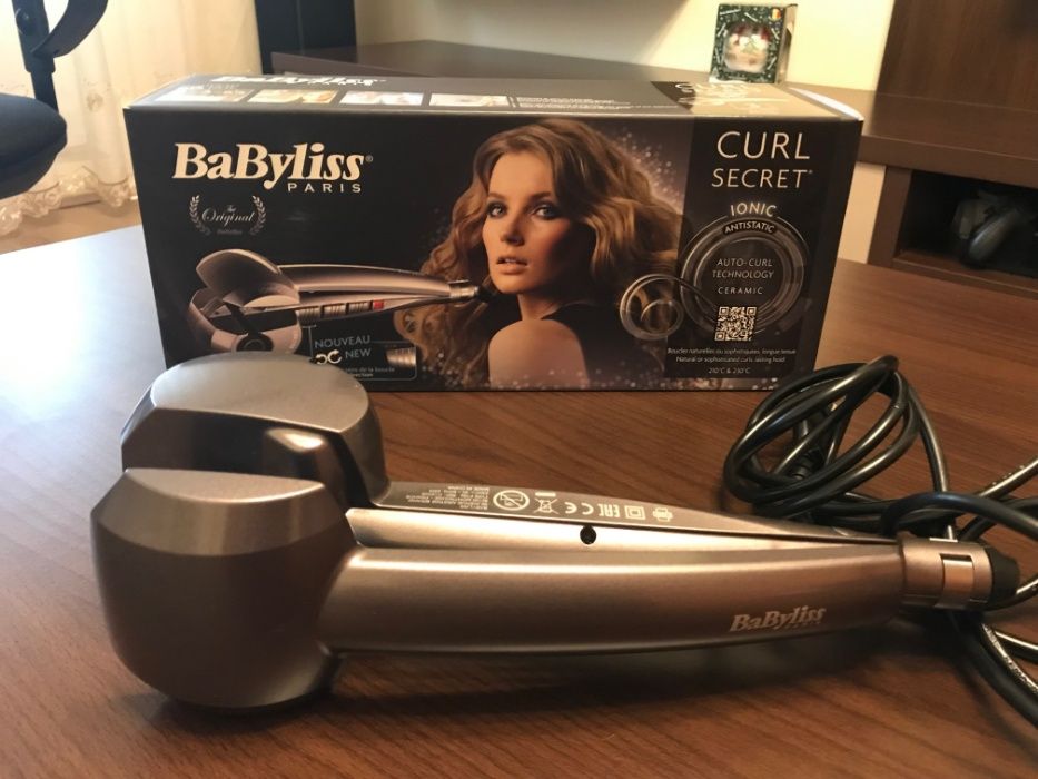 Ondulator Automat Ionic Curl Secret Reversible Silver - BaByliss