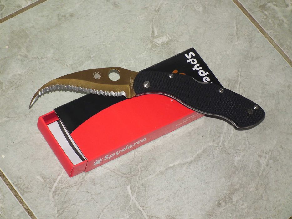 Rep., nou, cutie briceag Spyderco Civilian C12GS