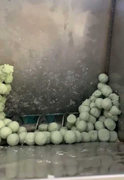 Машина за формоване на топчета от кюспе за риболов и други