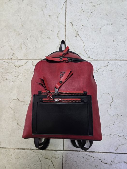 Дамска ежедневна кожена раница за всяка визия