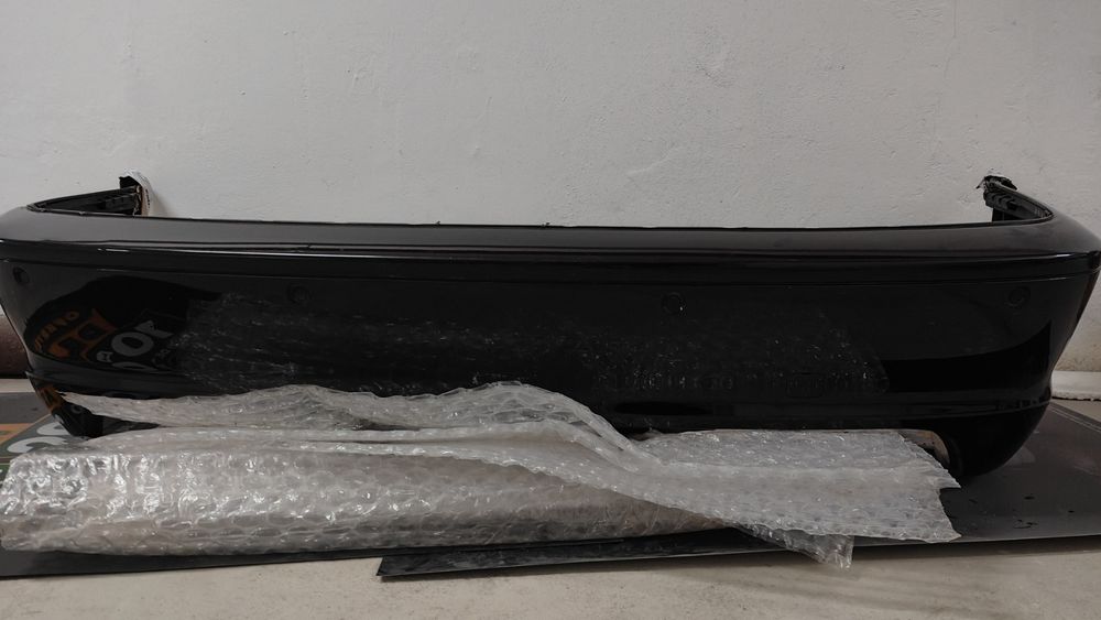 Оригинална пълна М техник  задна броня БМВ BMW M Technik E46, е46 черн