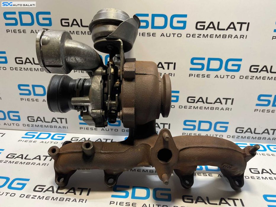 Turbo Turbina Turbosuflanta Volkswagen Golf 5 1.9 TDI BKC BXE BRU BXF 2004 - 2008 Cod 03G253014F [M9273]