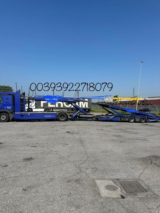 Transport autoturisme microbuze dube utilaje Italia  Romania