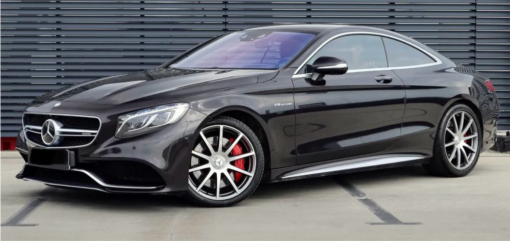 Mercedes S63 AMG 4matic coupe на части