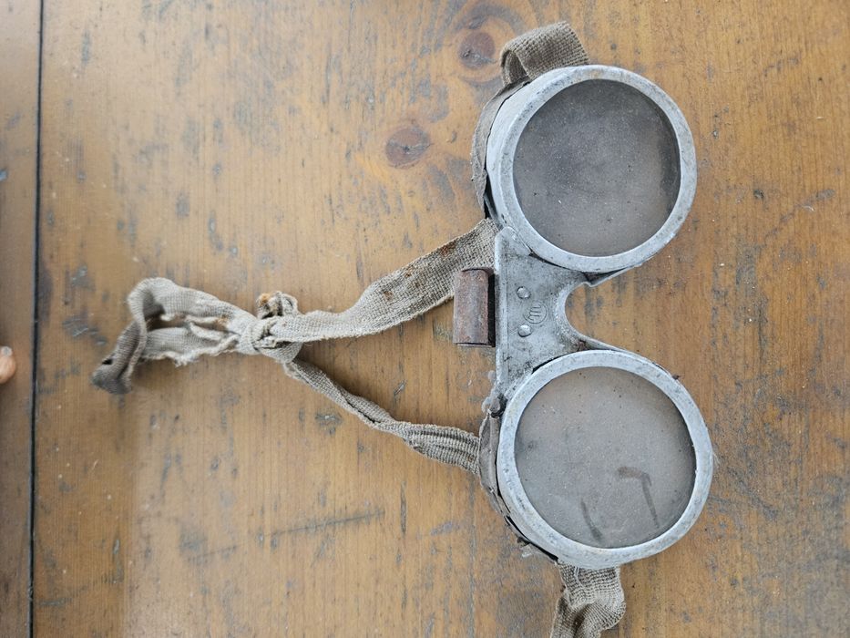 Ochelari Vintage Protecție / Colecție - Model Industrial / Militar