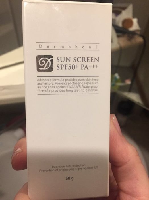 Dermaheal Sun Screen SPF 50+: солнцезащитный крем