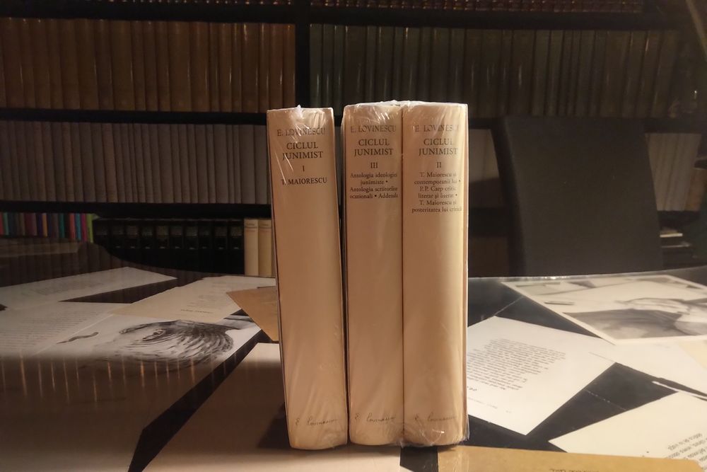 E.Lovinescu vol I-III- Ciclul junimist - opere fundamentale