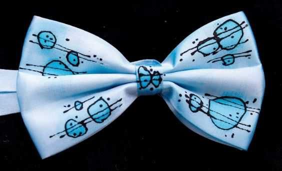 Ръчно рисувани мъжки бутикови папийонки