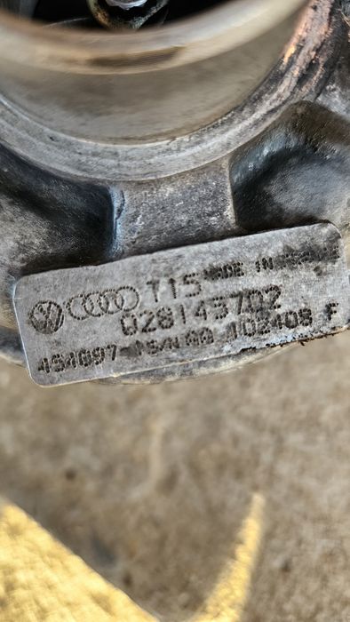 Турбо за Пасат Б 5 и Ауди А 4- 1.9тди 90 коня(1998г.)