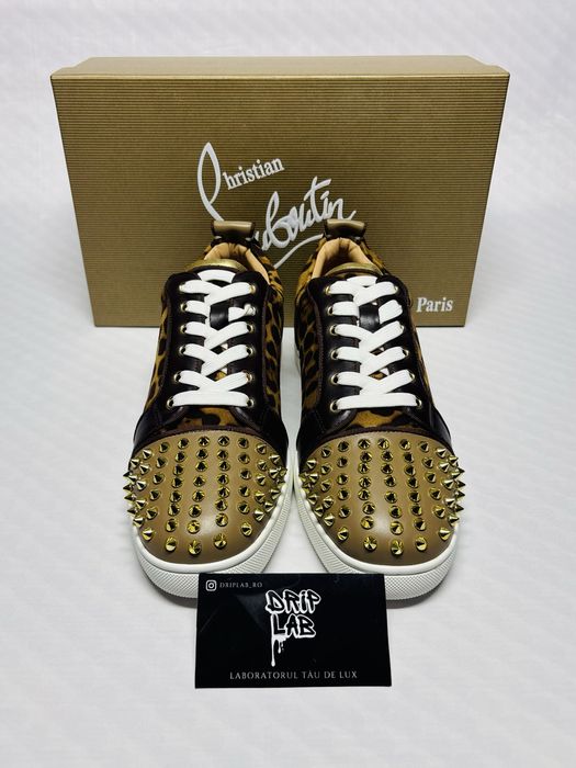 Christian Louboutin Low leopard 43