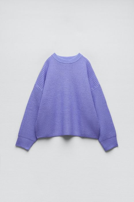 ZARA original sweater lilac Jemfer