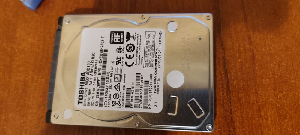 1Tb хард диск за лаптоп