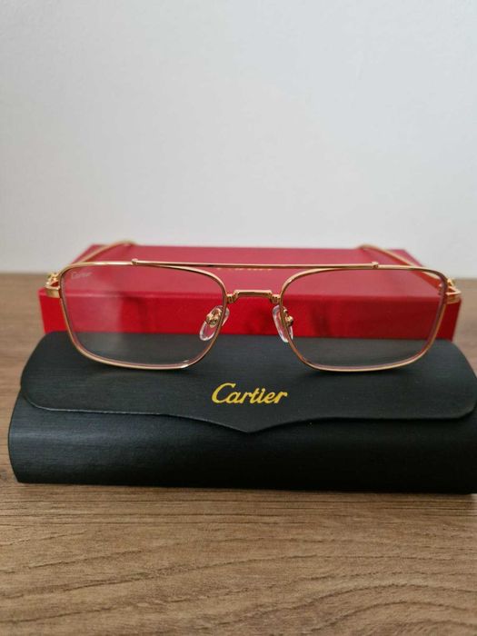 Ochelari Cartier Gold | Model Premium | Full Set | Eleganți