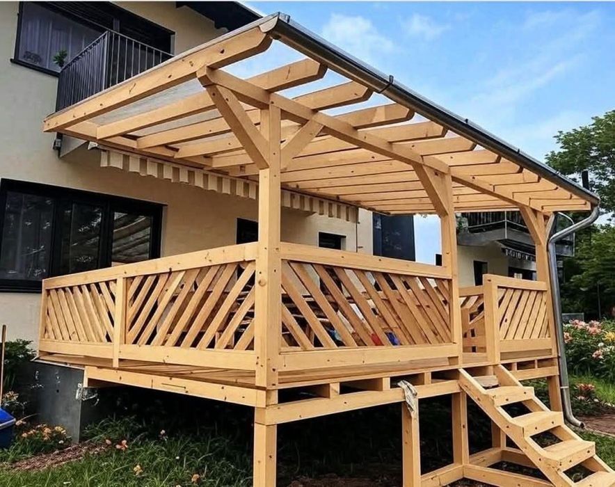 Construim terase foisoare si pergole