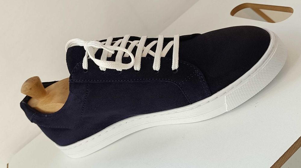 Pantofi sport casual 39.5 40 lucrati manual L. Artigianale NOI piele