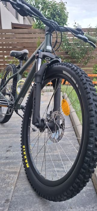 Bicicleta rockriderST 920 roti 24' frane hidraulice, furca aer