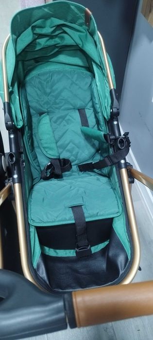 Количка за близнаци CHIPOLINO ДУО СМАРТ Авокадо