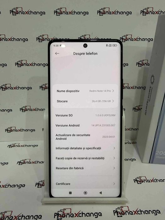 Redmi Note 14 Pro 5G Black 256/8GB