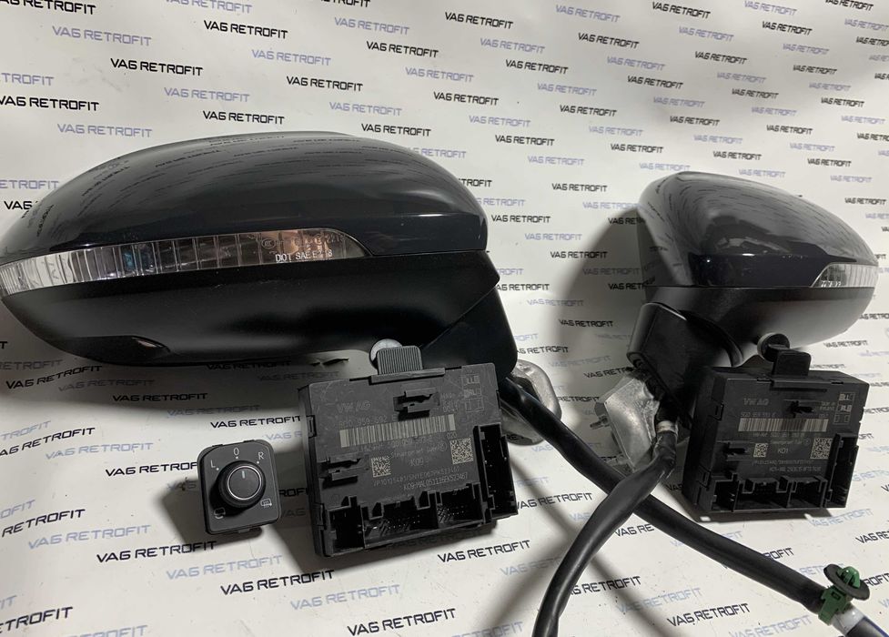 Oglinzi Cu Camere 360 Area View Rabatabile VW Passat B8 Electrice