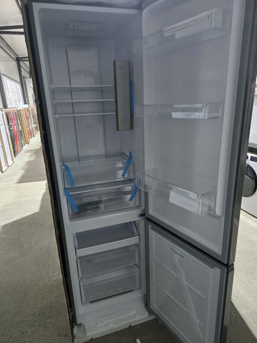 Нов 201 см хладилник с фризер No Frost  Grento инокс