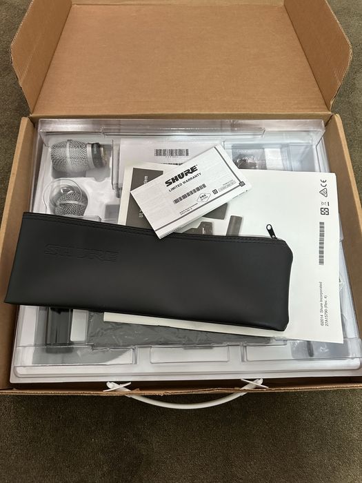 Shure ulxs cu capsula sm58 si beta 87A ( ulxp4) produs nou