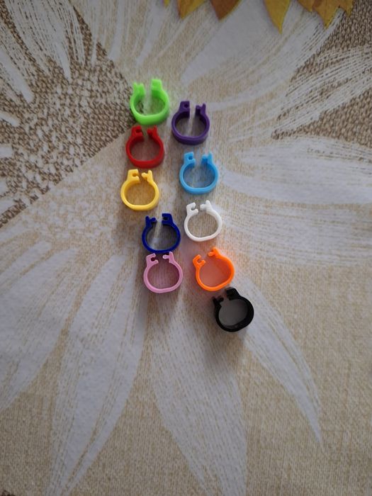 Пръстени за гълъби, щракалки 8мм