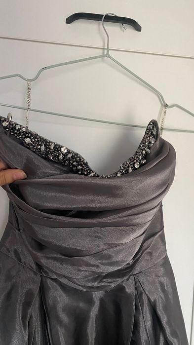 Rochie de ocazie La Donna Gri XS/34