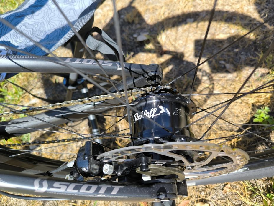 Bicicleta FS Scott Genius 900 SL si Rohloff 500/14, unicat