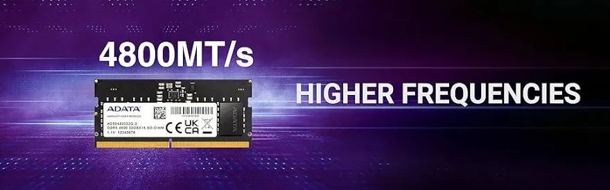 Adata DDR5 32gb 4800MHz PC5-38400 Laptop Ram