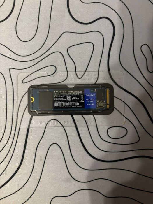 SSD NVMe WD Blue SN550 500GB M.2 – testat