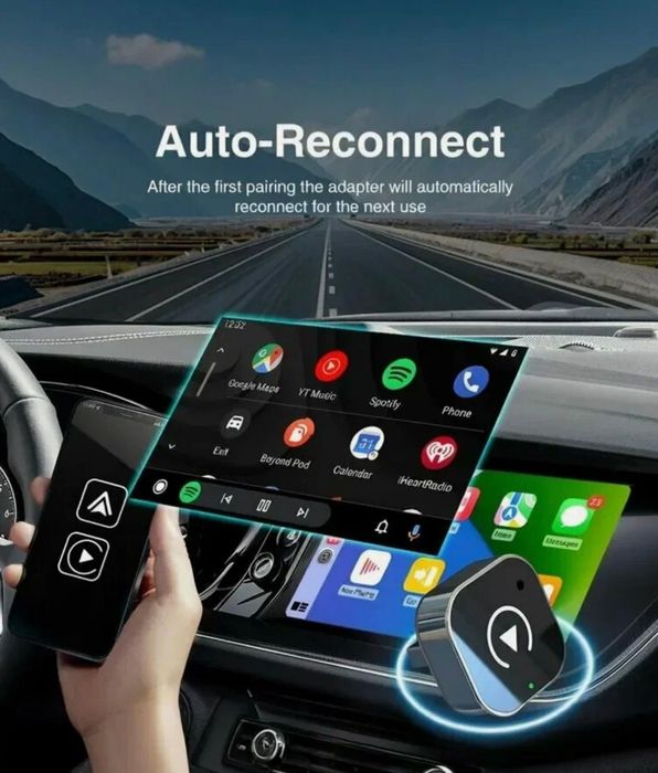 Android auto, car play, адаптер