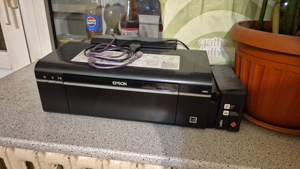 Цветной принтер EPSON L800
