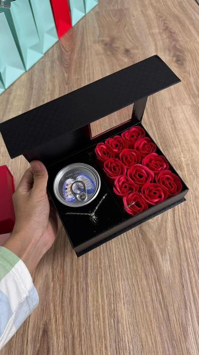 Натуральный жемчуг/подарочный набор.