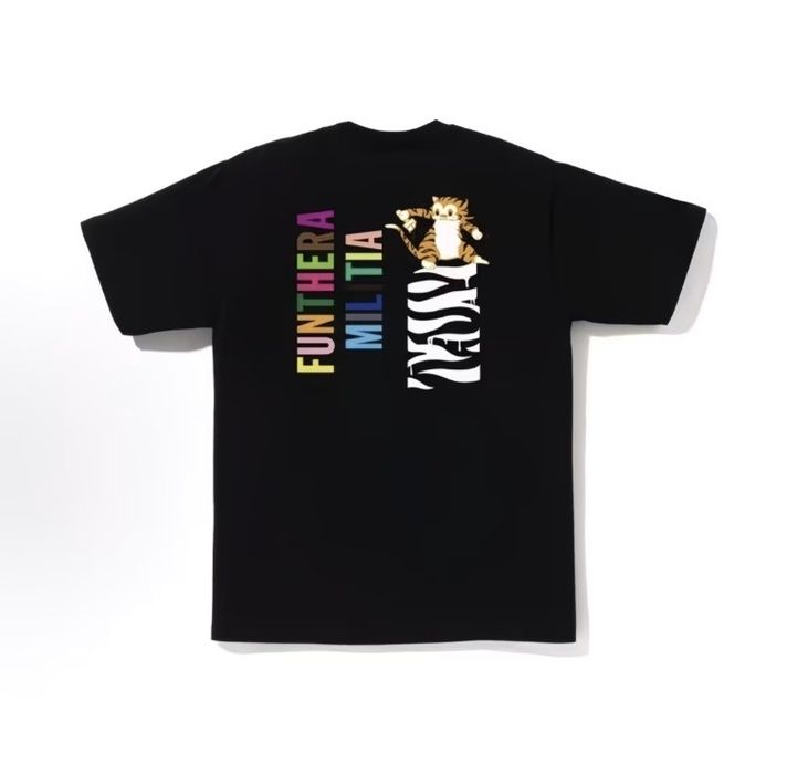 футболка bape tiger