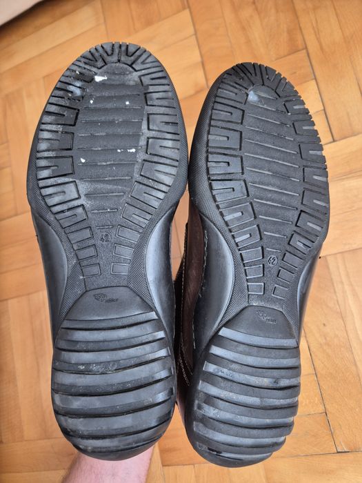 Ghete iarnă Premium, Piele Full-Grain, Cauciuc Natural, Bărbați - 42