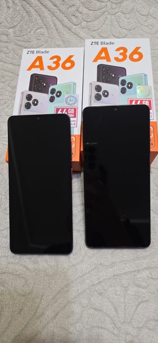 Продам 2 новых смартфона zte blade a36