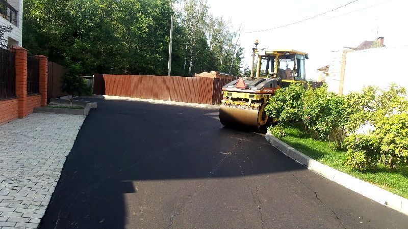 Асфальтирование укладка