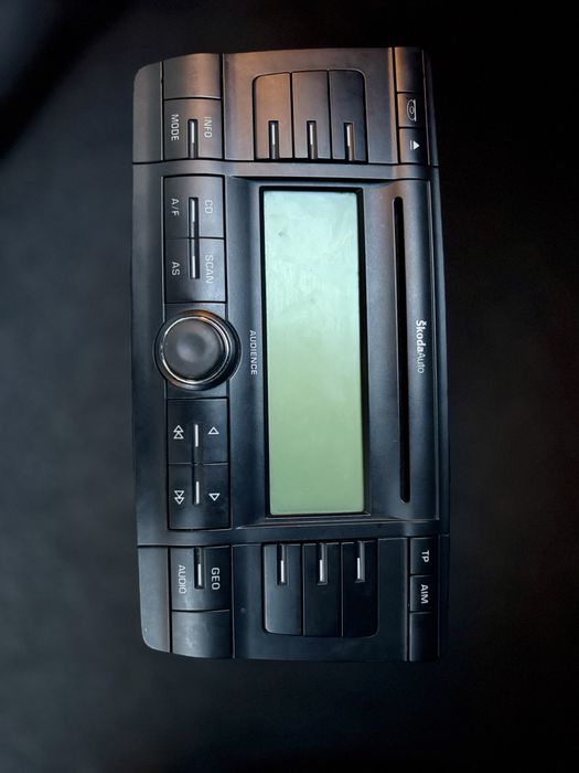 Radio CD Skoda Audience