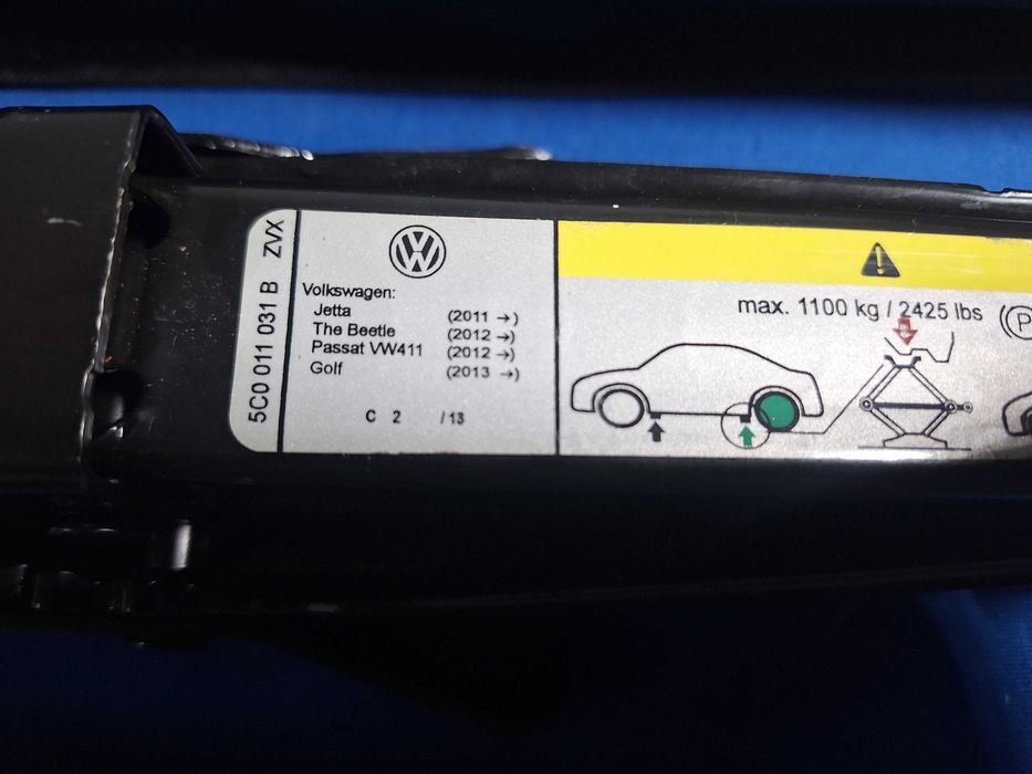 KIT CRIC AUTO Oem VW Jetta Bettle Passat GOLF + HUSA