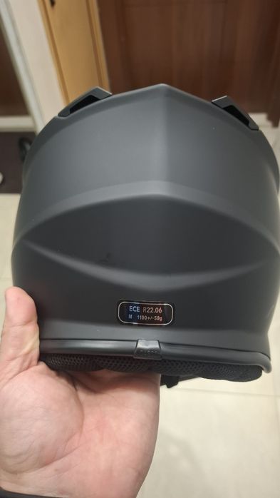 Каска за мотор+очила+боне