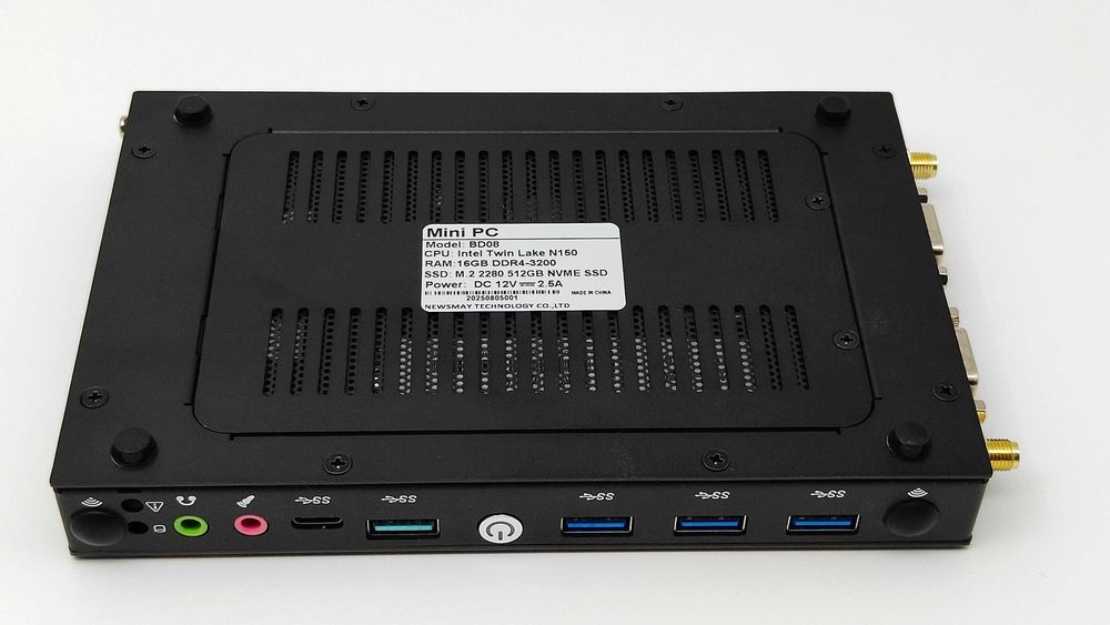 Newsmay BD08 Mini PC Industrial-Grade Power in a Tiny Package