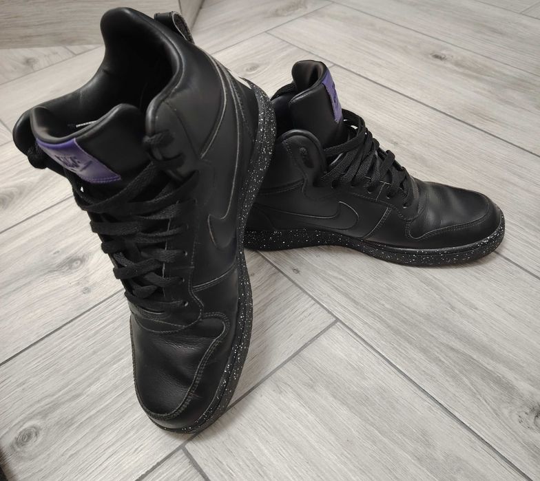 Sneakers Nike Court Borough Mid, negru, marimea 42