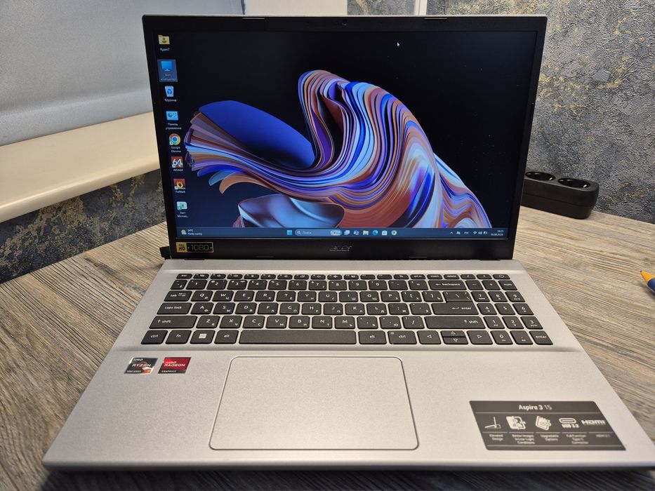 Мощный ноутбук Acer Ryzen7 ОЗУ 32гб SSD 650гб Состояние отличное