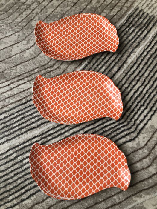 Подарочный набор тарелок керамика